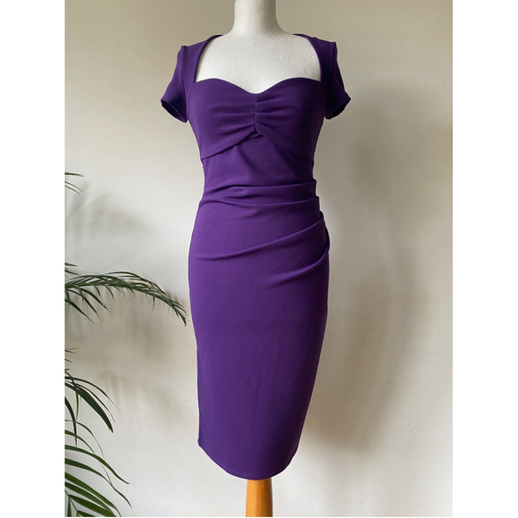 City Goddess Dresses & Skirts - Stephanie Pratt Purple Bodycon Dress Size 10